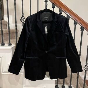 NWT Banana Republic Women's Velvet Blazer-size 16